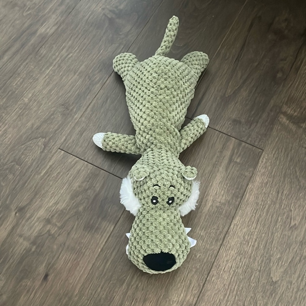 Squeaky never used dog toy